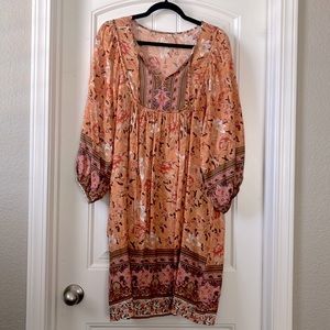 Boho dress NWOT